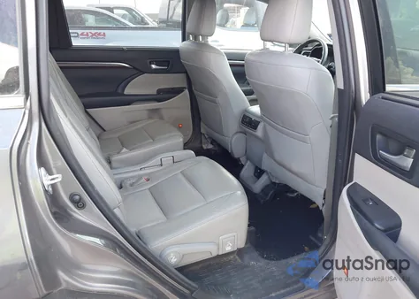2015 Toyota Highlander Limited V6 из США, поврежденный, VIN 5TDDKRFH2FS087726